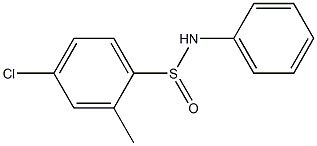 2-Methyl-N-phenyl-4-chlorobenzenesulfinamide Struktur