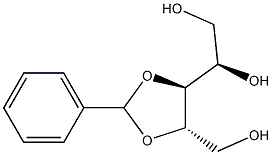 2-O,3-O-Benzylidene-D-xylitol Struktur