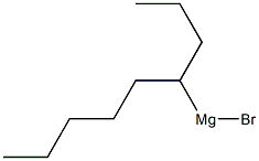 (1-Propylhexyl)magnesium bromide Struktur