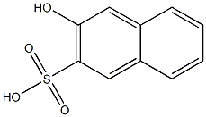 3-Hydroxy-2-naphthalenesulfonic acid Struktur