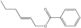 Benzoic acid 2-hexenyl ester Struktur