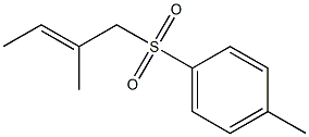 2-Methyl-1-tosyl-2-butene Struktur