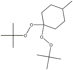 4-Methyl-1,1-bis(tert-butylperoxy)cyclohexane Struktur