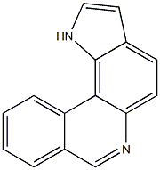 1H-Pyrrolo[2,3-a]phenanthridine Struktur