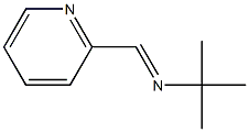 2-(tert-Butyliminomethyl)pyridine Struktur