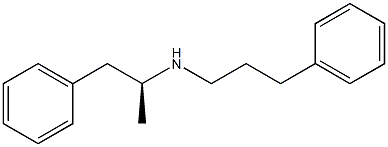 N-[(S)-1-Methyl-2-phenylethyl]-3-phenylpropan-1-amine Struktur