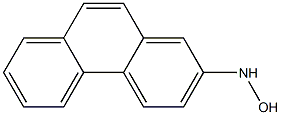 N-(2-Phenanthryl)hydroxylamine Struktur