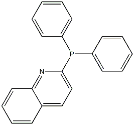 2-(Diphenylphosphino)quinoline Struktur