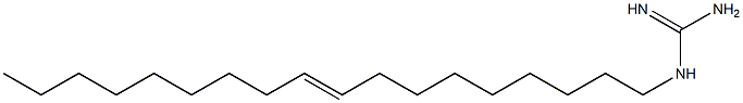 1-(9-Octadecenyl)guanidine Struktur