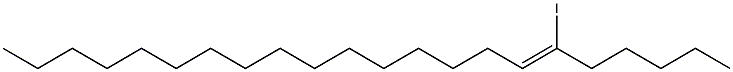 (Z)-6-Iodo-6-docosene Struktur