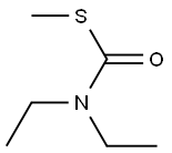 Diethylthiocarbamic acid S-methyl ester Struktur