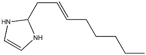 2-(2-Octenyl)-4-imidazoline Struktur