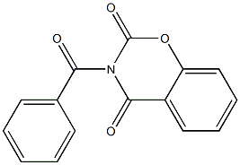 3-Benzoyl-2H-1,3-benzoxazine-2,4(3H)-dione Struktur