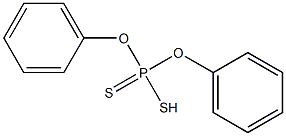 Dithiophosphoric acid diphenyl ester Struktur