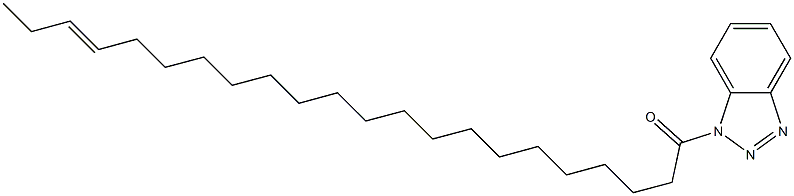 1-(1-Oxo-19-docosenyl)-1H-benzotriazole Struktur