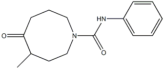 5-Oxo-4-methyl-N-phenyl(octahydroazocine)-1-carboxamide Struktur