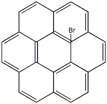 9-Bromodinaphtho[2,1-c:1',2'-g]phenanthrene Struktur