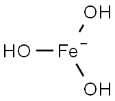 Trihydroxy ferrous ion(-) Struktur