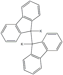 9,9'-Dipotassio-9,9'-bi[9H-fluorene] Struktur