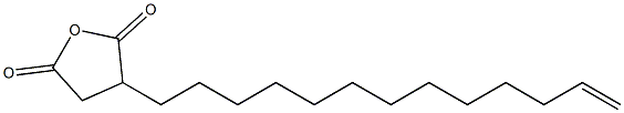 2-(12-Tridecenyl)succinic anhydride Struktur