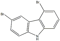 3,5-Dibromo-9H-carbazole Struktur