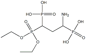 (3-Aminopropane-1,1,3-triyl)tris(phosphonic acid diethyl) ester Struktur