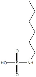 Hexylsulfamic acid Struktur