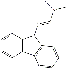 N1,N1-Dimethyl-N2-(9H-fluoren-9-yl)formamidine Struktur