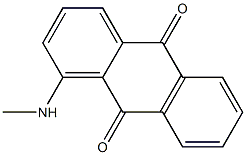 N-Methylaminoanthraquinone Struktur