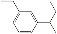 1-Ethyl-3-sec-butylbenzene Struktur