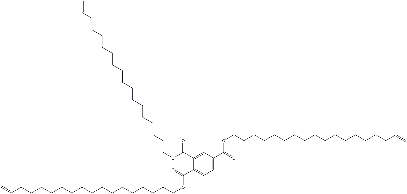 1,2,4-Benzenetricarboxylic acid tri(17-octadecenyl) ester Struktur