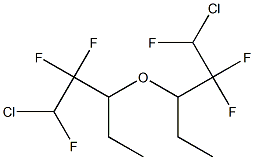 2-Chloro-1,1,2-trifluoroethyl(propyl) ether Struktur