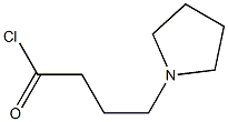 1-Pyrrolidinebutanoic acid chloride Struktur