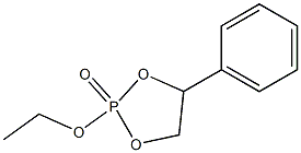 2-Ethoxy-4-phenyl-1,3,2-dioxaphospholane 2-oxide Struktur