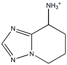 8-Ammonio-5,6,7,8-tetrahydro[1,2,4]triazolo[1,5-a]pyridine Struktur