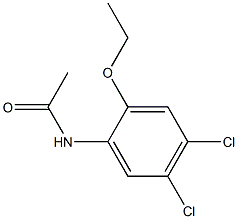 2'-Ethoxy-4'-chloro-5'-chloroacetanilide Struktur