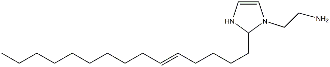 1-(2-Aminoethyl)-2-(5-pentadecenyl)-4-imidazoline Struktur