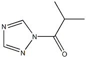 1-(2-Methylpropionyl)-1H-1,2,4-triazole Struktur