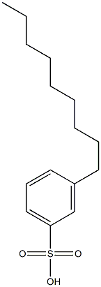 3-Nonylbenzenesulfonic acid Struktur