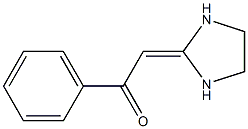 2-(2-Oxo-2-phenylethylidene)imidazolidine Struktur