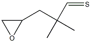 4,4-Dimethyl-1-pentene-5-thione oxide Struktur