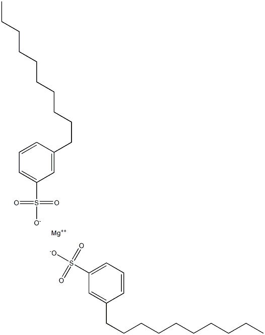 Bis(3-decylbenzenesulfonic acid)magnesium salt Struktur