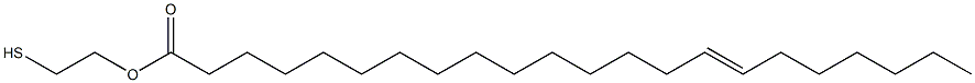 15-Docosenoic acid 2-mercaptoethyl ester Struktur