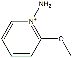 2-Methoxy-1-aminopyridinium Struktur