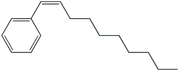 (Z)-1-Phenyl-1-decene Struktur