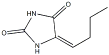 5-Butylidenehydantoin Struktur