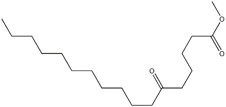 6-Oxoheptadecanoic acid methyl ester Struktur