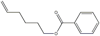 Benzoic acid 5-hexenyl ester Struktur