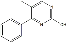 5-Methyl-4-phenyl-2-pyrimidinol Struktur