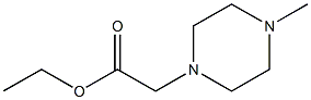 4-Methylpiperazine-1-acetic acid ethyl ester Struktur